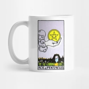 Ace of Pentacles Tarot Mug